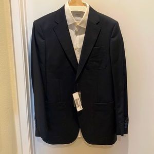 Lacoste Navy Blue Blazer - 52 - 100% Wool - NWT